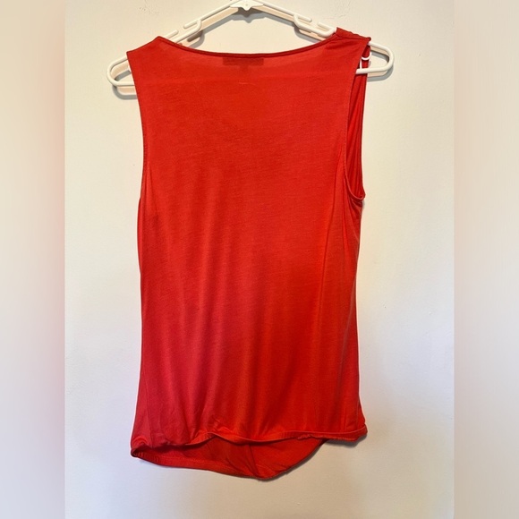 Classiques Entier Pink Draped Cowl Neck Tank Size M - Picture 3 of 7